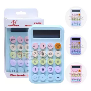 Calculadora Eletrônica 12 Dígitos KA-7861 - Kapbom