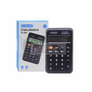 Calculadora Eletrônica 8 Digitos LE-6007 - It-Blue