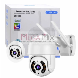 Câmera de Segurança IP com 2 Antenas SC-B28 - It-Blue