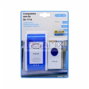 Campainha Sem Fio SD-171A - It-Blue