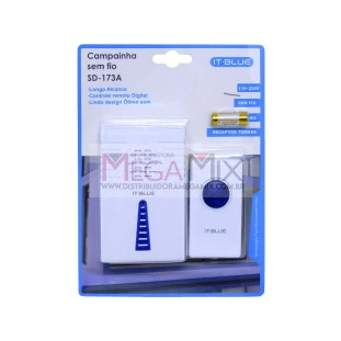 Campainha Sem Fio SD-173A - It-Blue