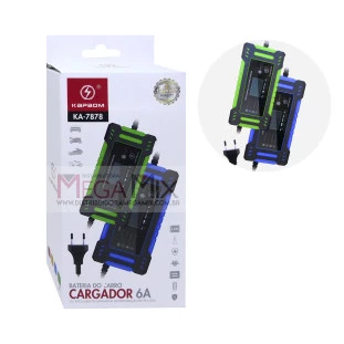 Carregador de Bateria Automotivo KA-7878 - Kapbom