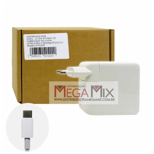 Fonte Carregador para Macbook USB-C 5-20V 4.35A  87W KP-PDC87 - Knup