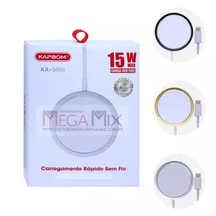 Carregador de Celular por Indução 15W KA-5088 - Kapbom