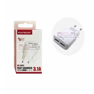 Carregador com 2 USB KA-5602 - Kapbom