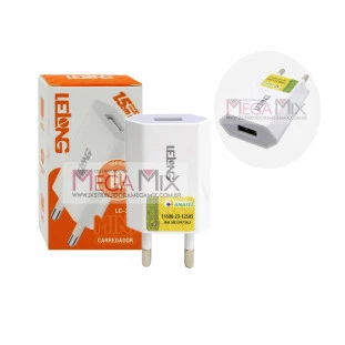 Carregador USB 10W 1A LE-235 - Lelong