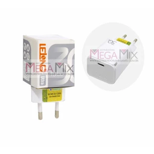 Carregador USB-C Turbo 30W LE-297 - Lelong