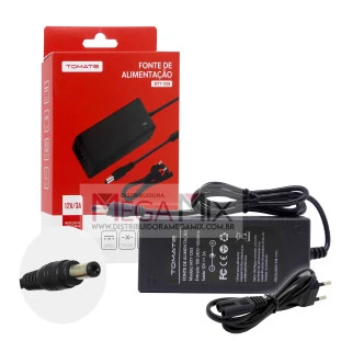 Fonte de Alimentação 12V/3A MTT-1203 - Tomate 