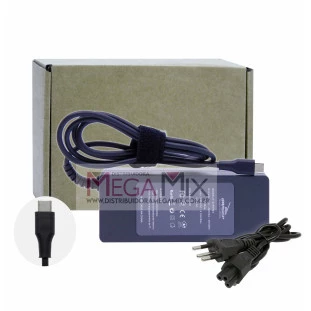 Fonte Carregador para Notebook Tipo C Lenovo 20V 4.35A 90W D-PD90A - Grasep