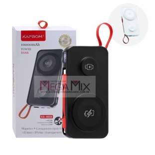 Carregador Portátil Powerbank Indução 22.5W 10000mAh KA-9559 - Kapbom