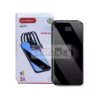 Carregador Portátil Powerbank Indução 10.000mAh KA-977 - Kapbom