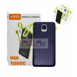 Carregador Portátil PowerBank 10.000mAh KNC8881 - Kaidi
