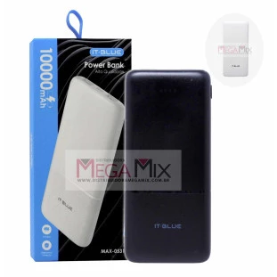 Carregador Portátil Powerbank 10000mAh MAX-0531 - It-Blue