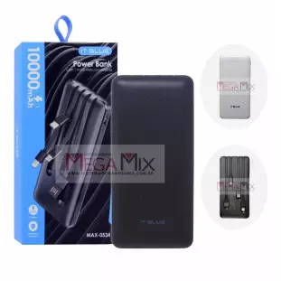 Carregador Portátil Powerbank 10000MAH MAX-0534 - It-Blue