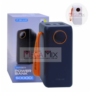 Carregador Portátil Power Bank 50.000mAh MAX-0573 - It Blue