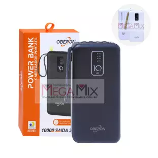Carregador Portátil Powerbank 10.000mAh OR-PB11 - Oberon