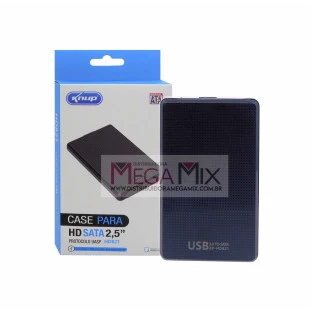 Case para HD Sata 2.5'' USB 3.0 Externo KP-HD821 - Knup