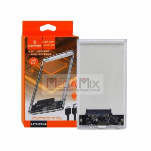 Case Externo para HD 2,5'' Sata USB 3.0 LEY-2294 - Lehmox