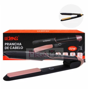 Prancha Alisadora e Modeladora de Cabelo (BIVOLT) LE-4501 - Lelong