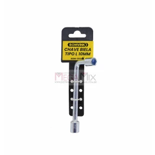 Chave de Biela Tipo L 10mm BOM-1213 - Bomvink