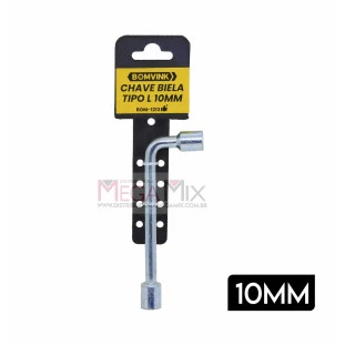 Chave de Biela Tipo L 10mm BOM-1213 - Bomvink