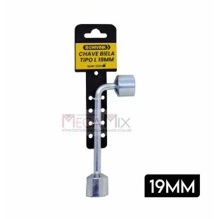 Chave Biela Tipo L 19mm BOM-1222 - Bomvink