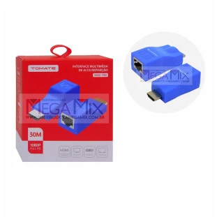 Extensor HDMI por cabo Cat-5E/6E FULL HD 1080P 30M MHD-1103 - Tomate