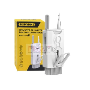 Kit de Limpeza Multifuncional 8 em 1 BOM-7373 - Bomvink