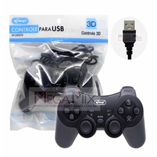 Controle para PC com fio KP-CN701/S - Knup