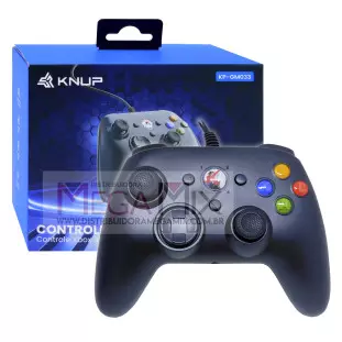 Controle para Xbox 360 e PC com Fio KP-GM033 - Knup