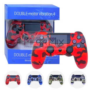 Controle para Playstation PS4 sem Fio Camuflado - Double