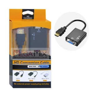 Cabo Conversor HDMI para VGA - HV100