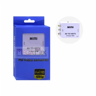 Adaptador Conversor AV para HDMI 1080P AV2HDMI KAP-V085 - Kapbom
