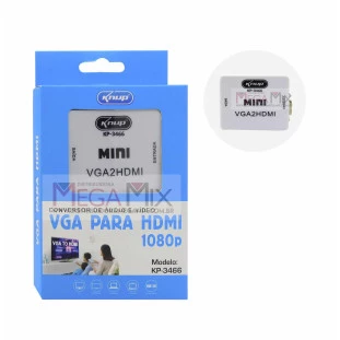 Conversor VGA para HDMI KP-3466 
