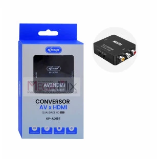 Adaptador Conversor AV para HDMI 1080P AV2HDMI KP-AD157 - Knup