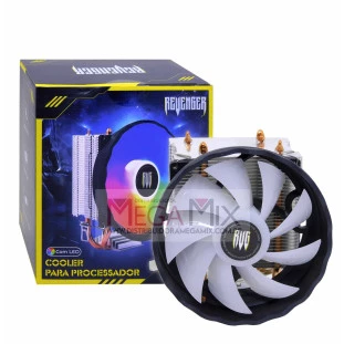 Cooler para Gabinete e CPU com LED 1500RPM G-VR330 - Revenger