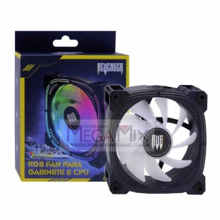 Cooler para Gabinete e CPU Fan LED G-VR336 - Revenger