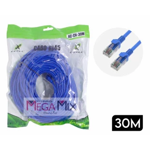 Cabo de Rede RJ45 XC-CR-30M - X-cell