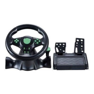 Volante para Gamer 4 em 1  X-360/PS3/PS2/PC USB KP-5815A - Knup