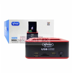 Dock Station HD Sata 2.5''/3.5'' KP-HD819 - Knup