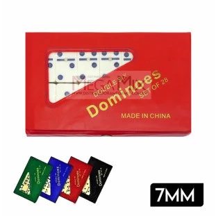Dominó de Osso 7mm 28 Peças - KA-7337