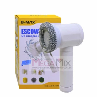 Escova de Limpeza Elétrica 7 em 1 BM-F998 - B-Max