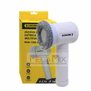 Mini Escova de Limpeza Giratória Elétrica BOM-7360 - Bomvink