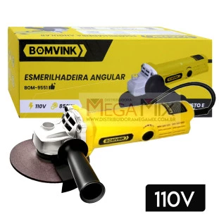 Esmerilhadeira Angular 850W 110V BOM-9551 - Bomvink