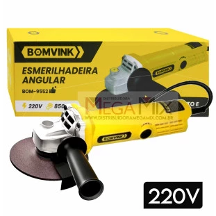 Esmerilhadeira Angular 850W 220V BOM-9552 - Bomvink