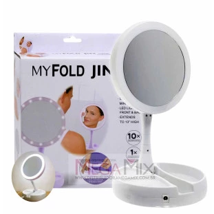 Espelho de Mesa com Led AH-008/ LE-5000 