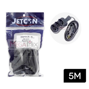 Extensão 3 tomadas 5M Bivolt EX5TP - Jetcon 