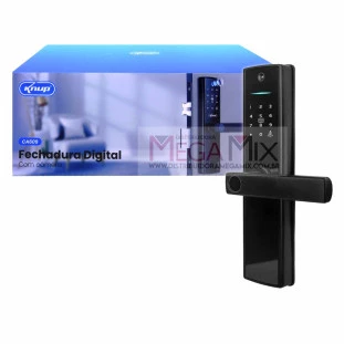 Fechadura Digital com Biometria e Câmera KP-CA609 - Knup