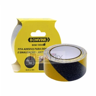 Fita para Demarcação Antiderrapante 5M BOM-1304 - Bomvink
