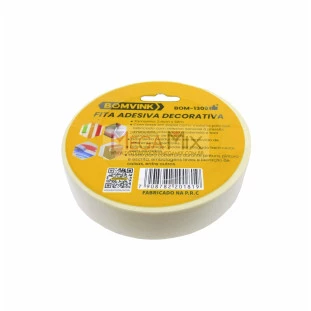 Fita Crepe Adesiva 30M BOM-1309 - Bomder